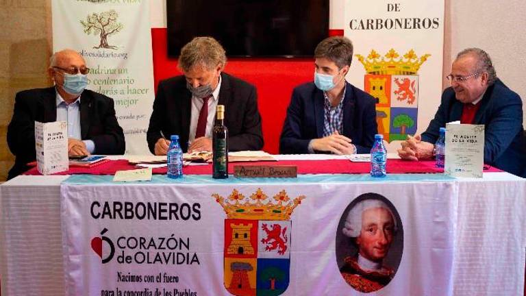 Carboneros recibe al cónsul alemán Carboneros recibe al cónsul alemán