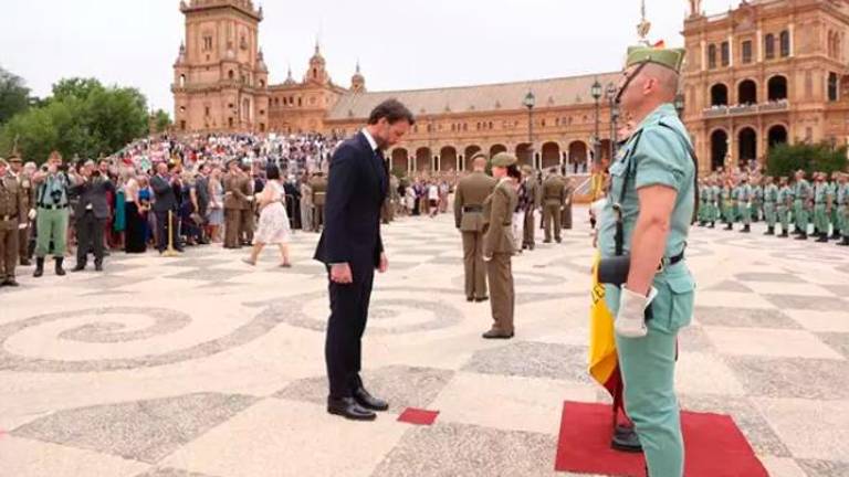 Tenían vetado “manifestar su compromiso con la defensa de España” desde 2004 Tenían vetado “manifestar su compromiso con la defensa de España” desde 2004