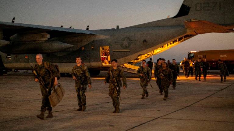 Desplegados marines en Guantánamo para encerrar a migrantes irregulares Desplegados marines en Guantánamo para encerrar a migrantes irregulares