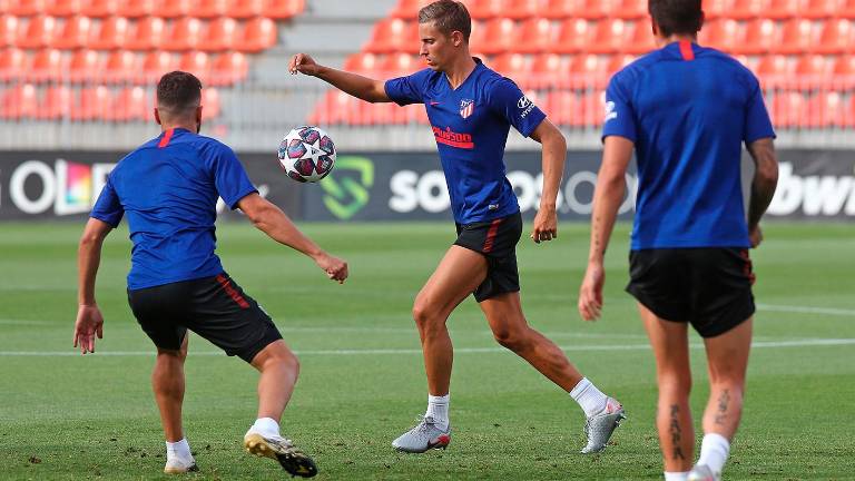 Dos positivos en el Atlético antes de ir a Lisboa Dos positivos en el Atlético antes de ir a Lisboa
