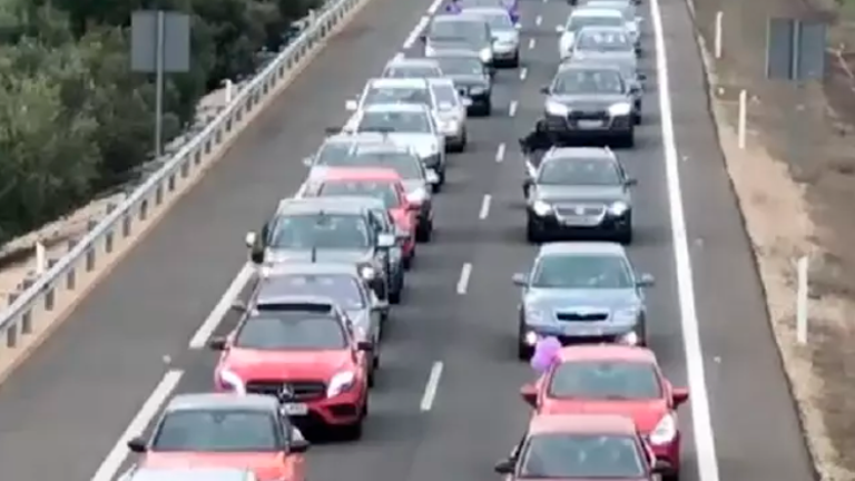 La caravana-protesta a Despeñaperros se salda con 45 sanciones La caravana-protesta a Despeñaperros se salda con 45 sanciones