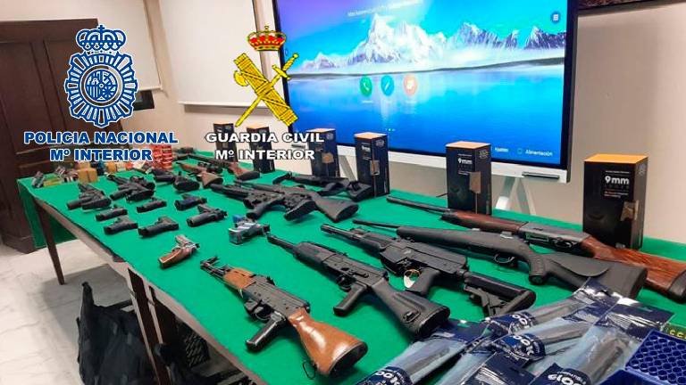 Golpe en Jaén al tráfico de armas que surte a bandas organizadas del sur de España Golpe en Jaén al tráfico de armas que surte a bandas organizadas del sur de España