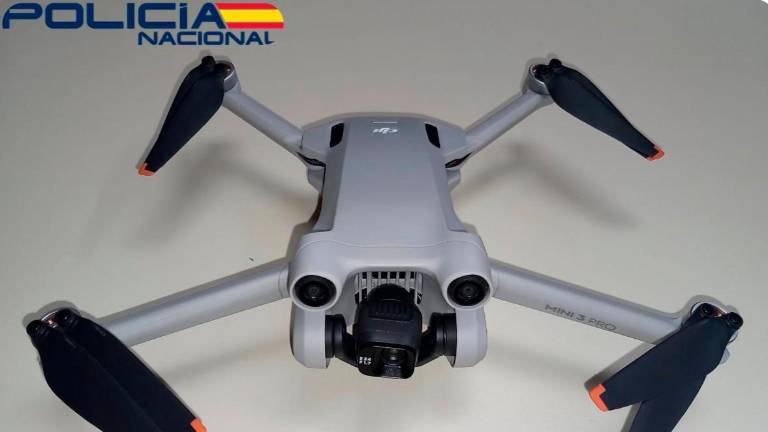 La Policía Nacional interviene un dron antes del espectáculo que clausuraba San Lucas La Policía Nacional interviene un dron antes del espectáculo que clausuraba San Lucas