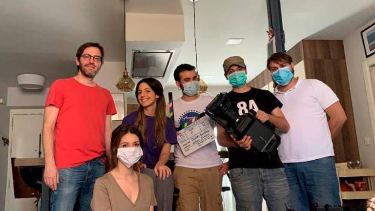 Un trabajo rodado durante y sobre el confinamiento Un trabajo rodado durante y sobre el confinamiento