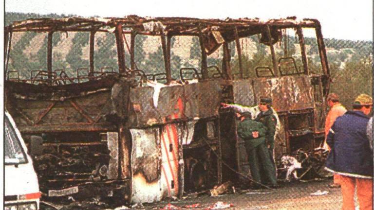Hace 28 años del peor accidente de tráfico de la historia de Jaén Hace 28 años del peor accidente de tráfico de la historia de Jaén