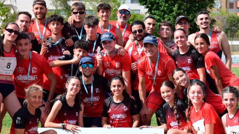 Ascenso histórico a Primera del atletismo andujareño Ascenso histórico a Primera del atletismo andujareño
