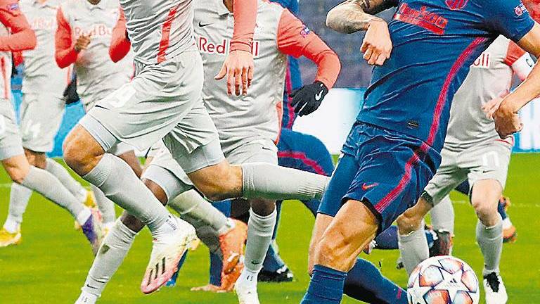 El Atlético sabe sufrir para pasar de fase El Atlético sabe sufrir para pasar de fase