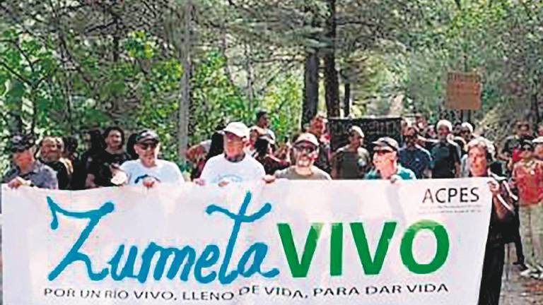 “La presión popular ha sido vital para devolver la vida al río Zumeta” “La presión popular ha sido vital para devolver la vida al río Zumeta”