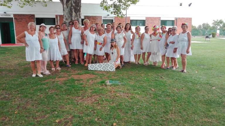 Fiesta ibicenca para clausurar el Aquagym Fiesta ibicenca para clausurar el Aquagym