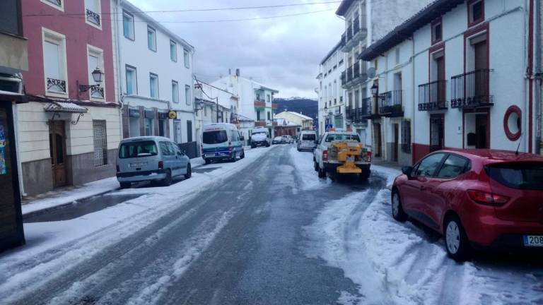 Jaén comienza el 2021 con aviso amarillo por nevadas Jaén comienza el 2021 con aviso amarillo por nevadas