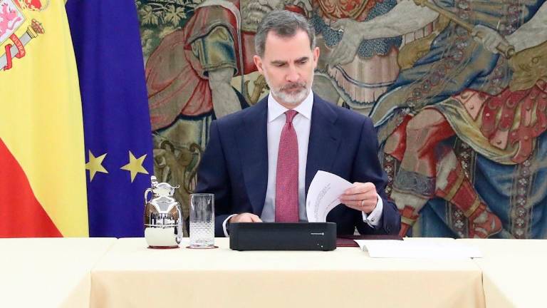 Felipe VI: “No nos vencerá”