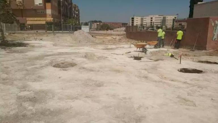 Concluida la fase de prospección arqueológica de la calle Castilla León Concluida la fase de prospección arqueológica de la calle Castilla León