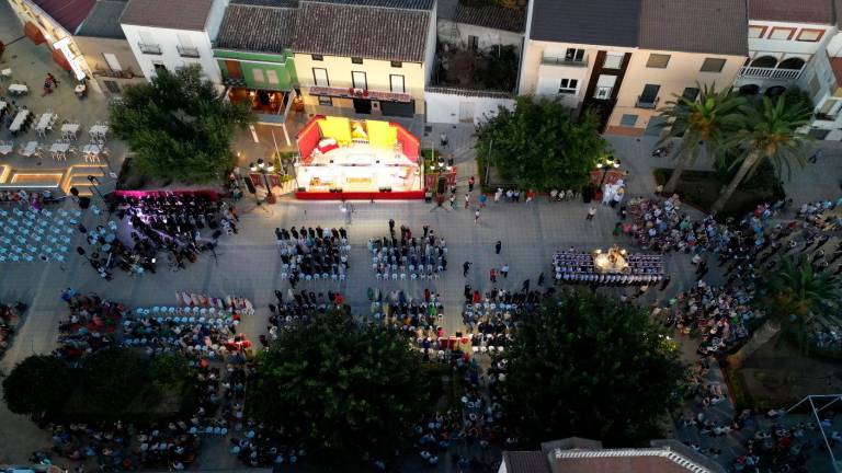 Acontecimiento en Villargordo marcado con la indeleble fe hacia el patrón Acontecimiento en Villargordo marcado con la indeleble fe hacia el patrón