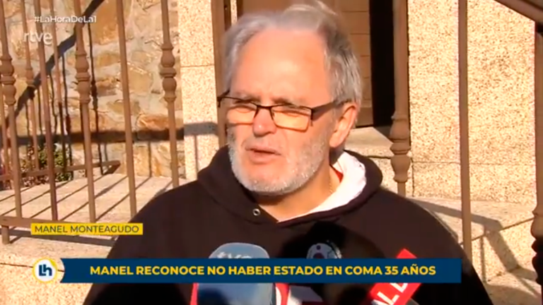 Manel Monteagudo mintió: “No he estado en coma durante 35 años” Manel Monteagudo mintió: “No he estado en coma durante 35 años”