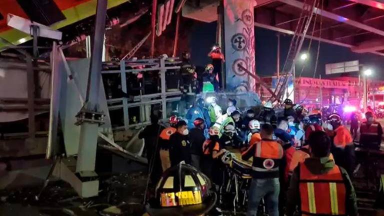 Al menos 15 muertos y 70 heridos en el desplome de la Línea 12 del Metro de Ciudad de México Al menos 15 muertos y 70 heridos en el desplome de la Línea 12 del Metro de Ciudad de México