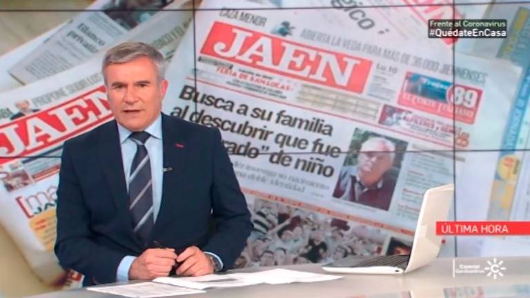 Canal Sur se hace eco del trabajo de Diario JAÉN para estar cada día en los quioscos