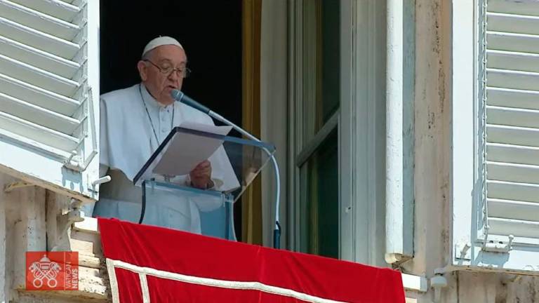 Gesto del Papa al recibir en el Vaticano a James Martin, jesuita estadounidense que apoya a los grupos LGTBI Gesto del Papa al recibir en el Vaticano a James Martin, jesuita estadounidense que apoya a los grupos LGTBI
