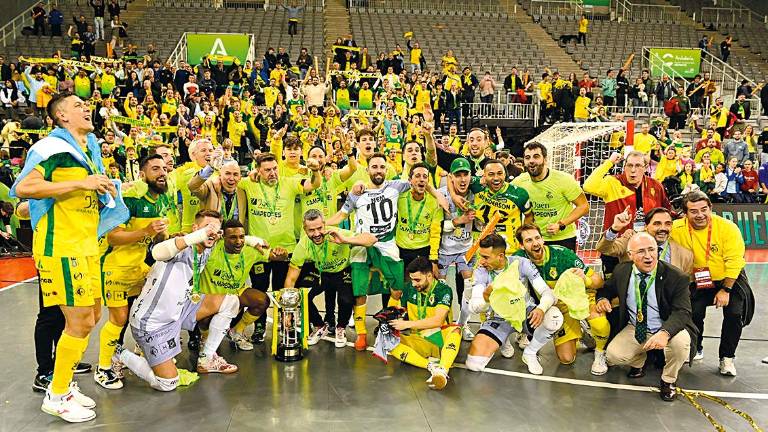 El Jaén Paraíso Interior se asegura por novena vez la Copa de España El Jaén Paraíso Interior se asegura por novena vez la Copa de España