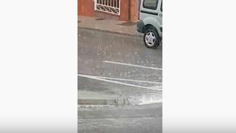 Tormenta de verano en Alcalá la Real Tormenta de verano en Alcalá la Real