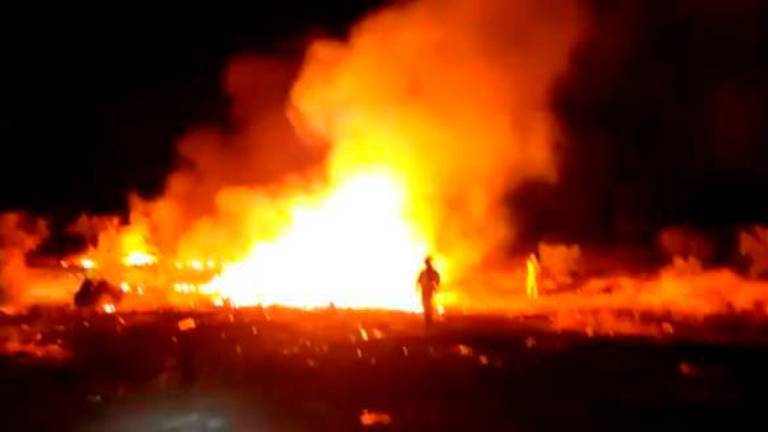 Fuego en Ronda del Valle y en la zona de Vaciacostales Fuego en Ronda del Valle y en la zona de Vaciacostales