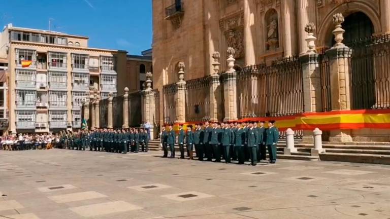 Escuche cómo suena el himno de la Guardia Civil en la Catedral Escuche cómo suena el himno de la Guardia Civil en la Catedral