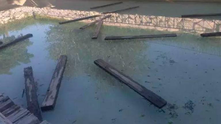 Denunciados actos vandálicos en el parque del Bulevar Denunciados actos vandálicos en el parque del Bulevar