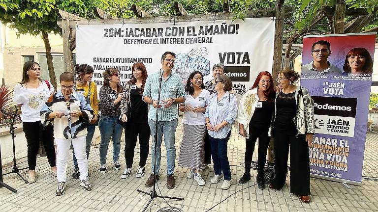 Javier Sánchez y Podemos ponen Sentido y Común para el rescate de Jaén Javier Sánchez y Podemos ponen Sentido y Común para el rescate de Jaén