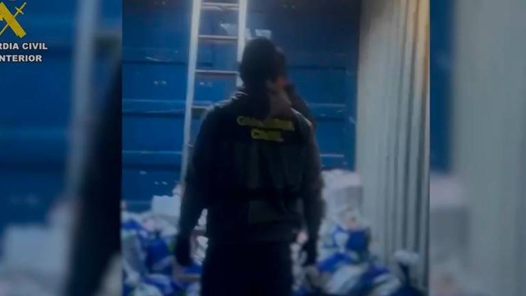Localizan siete toneladas de cocaína en Coria (Sevilla) en contenedores marítimos Localizan siete toneladas de cocaína en Coria (Sevilla) en contenedores marítimos