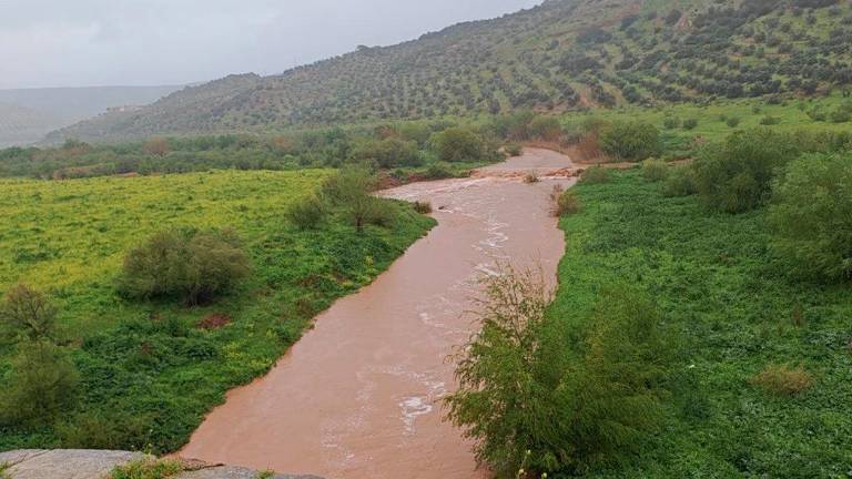 Menudo brazo de agua entra al Giribaile, visitamos el puente Ariza Menudo brazo de agua entra al Giribaile, visitamos el puente Ariza