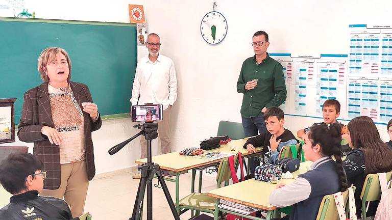 La cultura del aceite de oliva impregna las aulas escolares La cultura del aceite de oliva impregna las aulas escolares