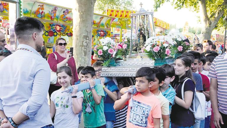 Tarde para la procesión infantil