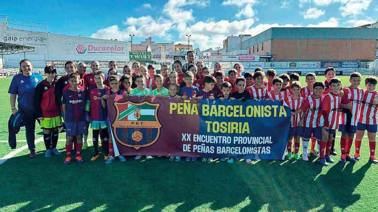 Cumbre de las peñas del Barça en Torredonjimeno Cumbre de las peñas del Barça en Torredonjimeno
