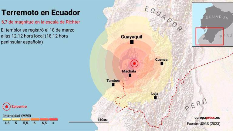 Al menos 14 fallecidos y más de 300 heridos por un terremoto en Ecuador Al menos 14 fallecidos y más de 300 heridos por un terremoto en Ecuador