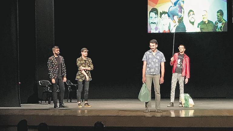 Espectáculo “youtuber” en el Cervantes Espectáculo “youtuber” en el Cervantes