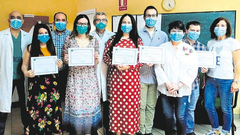 Médicos residentes ya diplomados