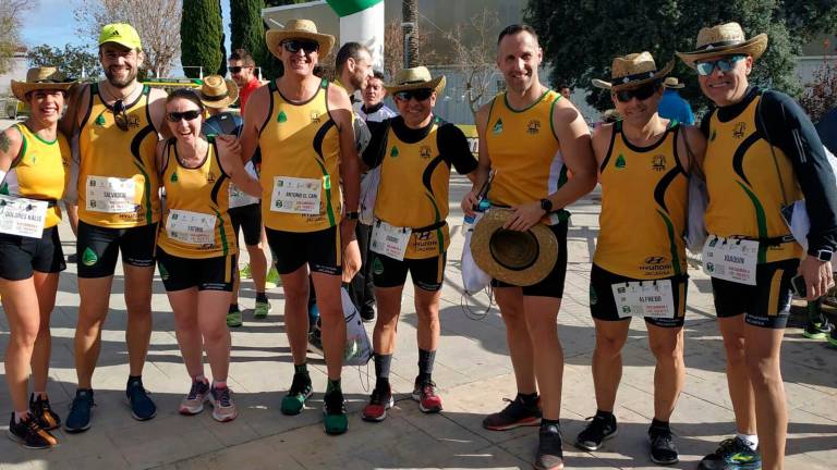 Carrera muy intensa Carrera muy intensa