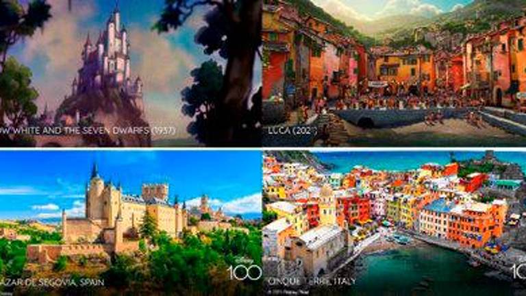 30 lugares reales que inspiraron las películas Disney 30 lugares reales que inspiraron las películas Disney