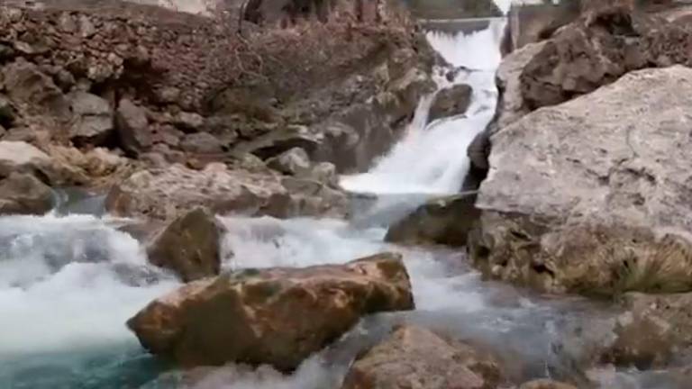 Así baja el río Guadalquivir a poco de su nacimiento Así baja el río Guadalquivir a poco de su nacimiento