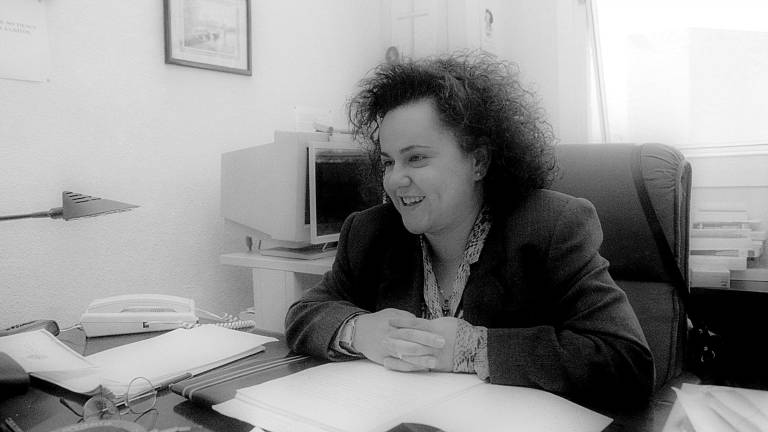 María Jesús y su sonrisa que llena María Jesús y su sonrisa que llena