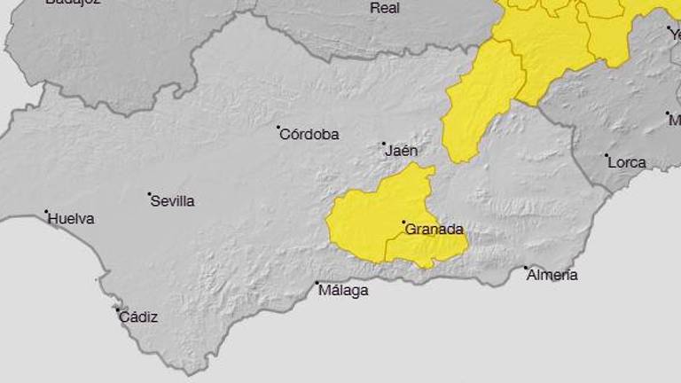 Aviso amarillo en Cazorla y Segura por fuertes lluvias Aviso amarillo en Cazorla y Segura por fuertes lluvias