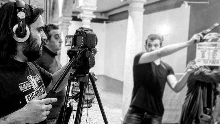 Cazorla, escenario por primera vez de una película de acción Cazorla, escenario por primera vez de una película de acción