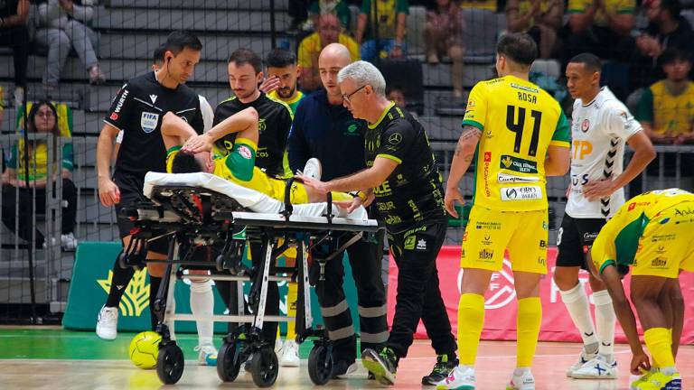 Franklin sufre una fractura de peroné y su vuelta se desconoce Franklin sufre una fractura de peroné y su vuelta se desconoce