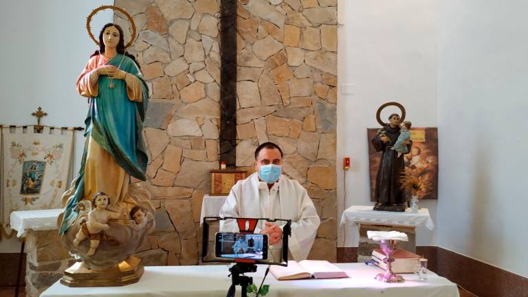 Santa misa por La Purísima en Collejares y El Cerrillo Santa misa por La Purísima en Collejares y El Cerrillo