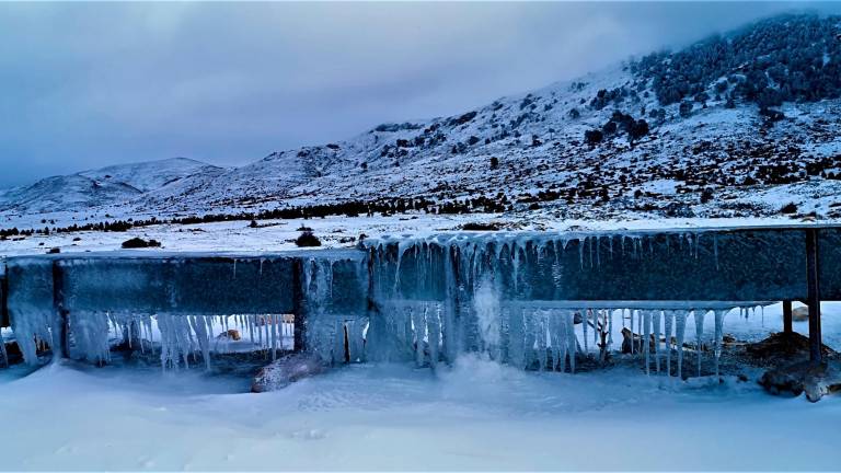 Hernán Pelea esta madrugada: -20 grados en la gran altiplanicie segureña Hernán Pelea esta madrugada: -20 grados en la gran altiplanicie segureña