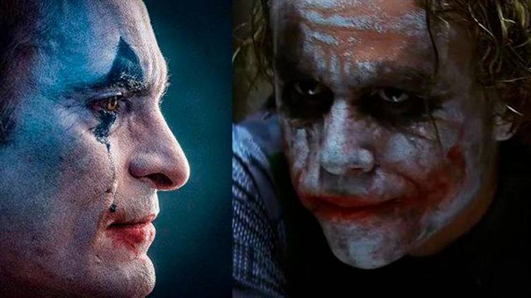 El homenaje a Heath Ledger del Joker de Joaquín Phoenix El homenaje a Heath Ledger del Joker de Joaquín Phoenix
