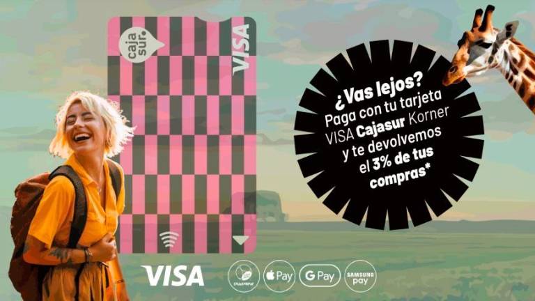 Cajasur devolverá el 3% de las compras realizadas en el extranjero por jóvenes con tarjetas Cajasur devolverá el 3% de las compras realizadas en el extranjero por jóvenes con tarjetas
