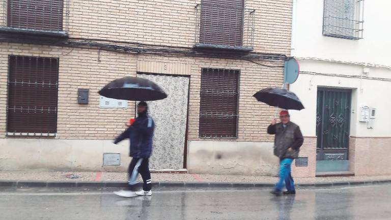 La lluvia recorre la provincia