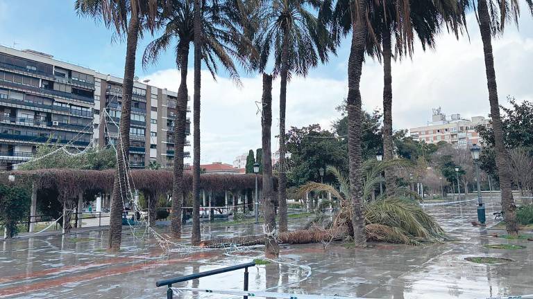 El brutal paso de la borrasca Herminia en Jaén El brutal paso de la borrasca Herminia en Jaén