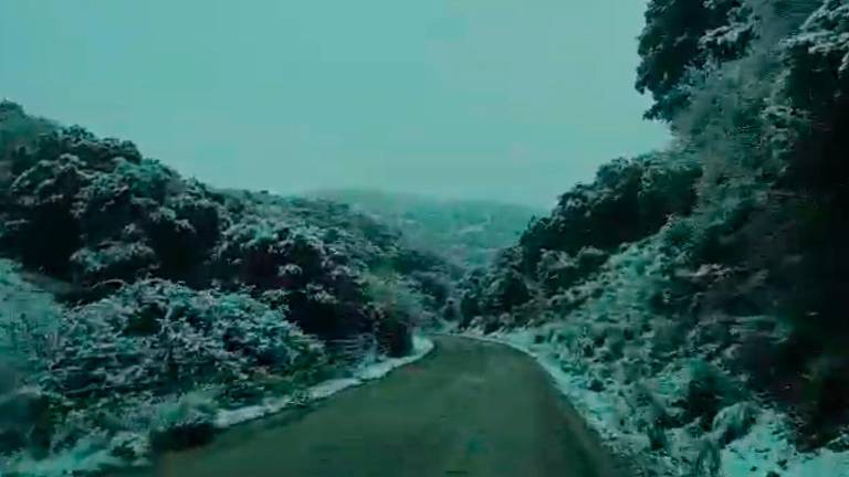Por Noalejo, nieve entre Navalcán y la Sierra del Trigo Por Noalejo, nieve entre Navalcán y la Sierra del Trigo