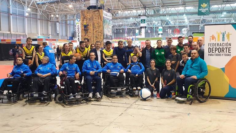 Julio Millán visita las Jornadas de Deporte Inclusivo Julio Millán visita las Jornadas de Deporte Inclusivo
